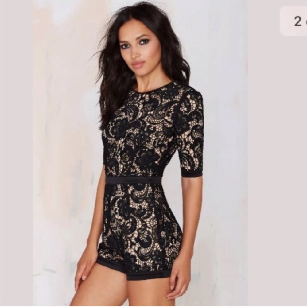🔥💋SALE💋🔥 MISCHA Collection Aria lace romper
